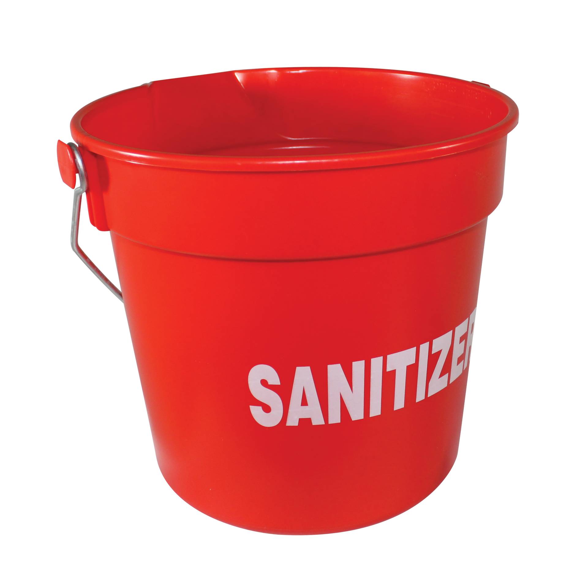 10 Qt Rd Bucket W/ Sanitizer Imprint 12/Case